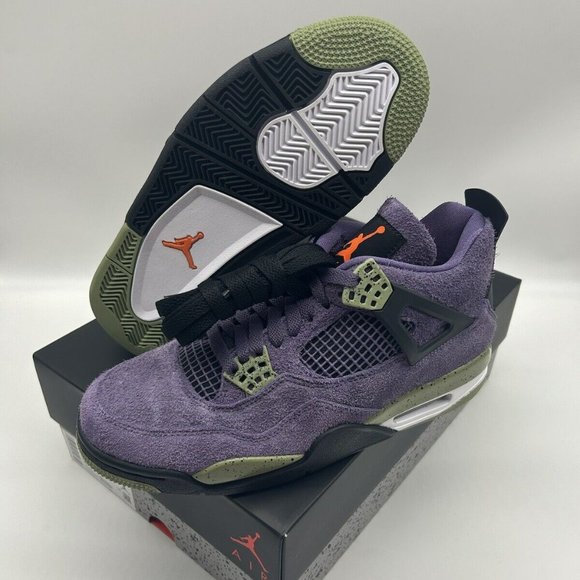 Jordan Shoes - Jordan 4 Retro Canyon Purple (W) | AQ9129-500 | Size: 8.5